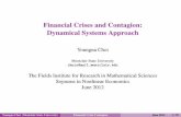 Financial Crises and Contagion: Dynamical Systems Approach · Financial Crises and Contagion: Dynamical Systems Approach Youngna Choi Montclair State University choiy@mail.montclair.edu