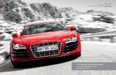 The Audi R8 Coupé and Spyder Pricing and Specification · PDF file The Audi R8’s engine is mid-mounted, which gives it a low centre of gravity and helps it to achieve the ideal