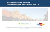 Boscombe West Residents Survey 2014 · the survey results allow the regeneration team to monitor Boscombe West resident‟s perceptions about the area that they live in. The Boscombe