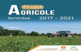Projet gricole · 41 % de la SAU du territoire sont occupés par des grandes cultures (blé, orge, oléagineux, protéagineux, maïs). 30 % des entreprises du territoire pratiquent