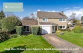 Taigh Mor, 15 Berry Close, Painswick, Stroud ... · Cotswolds' and is a very attractive large village, situated in the Cotswolds Area of Outstanding Natural Beauty and surrounded