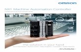 NX1 Machine Automation Controller · The NX1 Controller integrates inputs, logic, outputs, safety, and robotics, offering a wide variety of applications that leverage information