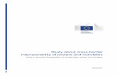 Study about cross-border interoperability of powers and ... · commonly used semantic approaches among Member States, achieving semantic interoperability in the field of powers and