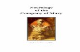 Necrology of the Company of Marymontfort.org.uk/Documents/Necrology 2016 (iPad).pdf · 4 1861 F. JEAN-MARIE 63-36 St-Laurent s/S F (Jean-Marie DÉGRÈS) 1928 P. Jean PÉRÉ 65-45