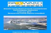 BrowardCounty Board of County Commissioners PortEverglades ... · ICTF - Domestic Cargo Billable Revenue $ 11,277 $ 61,587 $ 67,409 (-9%) ICTF - Domestic Cargo (Billable) $ 2,506