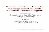 Conversational state management in Web Service Technologiesdegiacom/didattica/semingsoft... · 2008-11-10 · Conversational state management in Web Service Technologies - 5 ... Bean