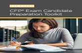CFP® Exam Candidate Preparation Toolkit · 2017-07-20 · CFP® certification shows clients that their prospective financial advisor has a foundation in all types of finances, can