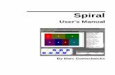 Spiral - ISyE mgoetsch/cali/Spiral/Spiral User's Manual.pdf · PDF file Spiral User's Manual Chapter 1. Installation • 3 Chapter 1. Installation Installing Spiral To install Spiral
