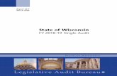 State of Wisconsinlegis.wisconsin.gov/lab/media/2989/20-3full.pdf3 Wisconsin state agencies administered $12.4 billion in federal financial assistance during fiscal year (FY) 2018-19