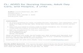 FL: ADRD for Nursing Homes, Adult Day Care, and Hospice, 3 ...€¦ · FL: ADRD for Nursing Homes, Adult Day Care, and Hospice, 3 units This 3-hour training program has been approved