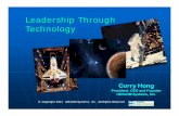 Leadership ThroughLeadership Through Technology€¦ · Software Spending of $529 billion Forrester Research forecasts the revenue for enterprise software category to be around $529