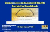 Business Access and Associated Benefits Provided by ... · Traffic Planning with Roundabouts. Traffic Planning with Roundabouts. Traffic Planning Examples with Roundabouts ... Directional