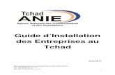 Guide d’Installation des Entreprises au Tchad · Pour les entreprises qui visent le marché extérieur, c’est le déficit d’informations fiables sur ces marchés qui constitue