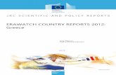 ERAWATCH COUNTRY REPORTS 2012: Greece · Greece is an average-sized country in terms of population with 11.3m people in 2012 corresponding to 2.2% of EU27 population. It ranks 9th