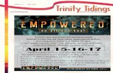Tidings for April 2016 WEB - storage.cloversites.comstorage.cloversites.com/trinitylutheranchurch4/documents/April 2016 Tidings_2.pdf2016 No. 3 April 2016 A fresh new and powerful