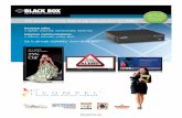 Increase sales. BLAC K BO X€¦ · Digital Signage: Grab Their Attention Digital signage: why you should get it. No other medium makes it possible to deliver compelling content at