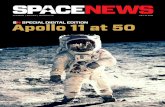 SN SPECIAL DIGITAL EDITION Apollo 11 at 50 · software engineer Margaret Ham-ilton 21 Apollo 11 anniversary coins take ‘small step’ to space and back 22 HBO relaunches ‘From