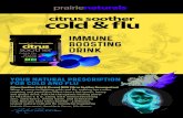 citrus soother cold & flu · 2020-06-02 · Citrus Soother Cold & Flu and NEW Citrus Soother Decongestant When it comes to fighting colds and flu, nothing has a more soothing and