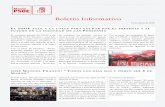 Boletín Informativo - PSOE de la Comunidad de Madrid · El 8 de marzo, Día Internacional de la Mujer, el Partido Socialista volvió a marcarlo en rojo en su calendario, si más