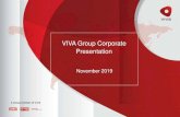 VIVA Group Corporate Presentation - Cloudinary · 2020-01-27 · VIVA is the fastest media group by far, increased TV Share by 38% since 2011 10 MEDIA GROUP SHARE PERFORMANCE 2011