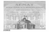 Senat.fr · 2011-12-01 · SOMMAIRE PRÉSIDENCE DE M. THIERRY FOUCAUD Secrétaires : M. Alain Dufaut, Mme Odette Herviaux. 1. Procès-verbal (p. 8204) 2. Questions orales (p. 8204)