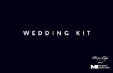WEDDING KIT...III. $137.00 per person (Cocktail Style) Five hour beverage package (tier I) Eight canapés per person Two substantial items Tea and coffee Choice of interactive food