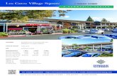 Los Gatos Village Square - Donahue Schriber · Los Gatos Blvd. 35,628 ADT (2014 City of Los Gatos) Los Gatos Village Square A COMMUNITY CENTER BY NOTE: While the information contained