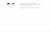 RECUEIL DES ACTES ADMINISTRATIFS SPÉCIAL N°R24-2016-059 · - Monsieur MENON Bertrand, 13 VILLE-SABLON - 45100 VILLEXANTON Pour le Loiret : - Monsieur GOND Frédéric, L ESPERANCE