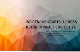 Indigenous courts: a cross jurisdictional perspective · indigenous courts: a cross jurisdictional perspective a panel discussion with justice chamberlain, magistrate previtera and