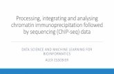 Processing, integrating and analysing chromatin ...bioinformatics.org.au/winterschool/wp-content/... · Processing, integrating and analysing chromatin immunoprecipitation followed