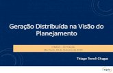 Geração Distribuída na Visão do Planejamento · • Diversidade de Modelos de Negócios e Regulação no Brasil (Ex.: VRES) mapasolar.rio Aplicativo com o ... dimensionado para