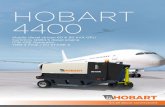 HOBART 4400 - Aviation Ground Equipment Corp. · 4400T4 February 2016 Engine ... • Unit operating beacon • Low fuel beacon • Clearance lights • Block heater • Battery blanket