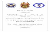 “MABAS Preparedness Workbook” · PDF file with their local dispatch center coordinator and fill in the blanks where responses are required. Upon completion of filling in the blanks