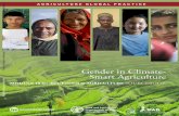 Gender in Climate- Smart Agriculture · CAADP Comprehensive Africa Agriculture Development Programme CARE Cooperative for Assistance and Relief Everywhere CCAFS Climate Change, Agriculture,