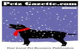 Petz Gazette · If you have a pet business and would like to be included, please contact us: info@petzgazette.com | 805-905-9471 Healthcare for Homeless Anim. Shelter Hope Pet Shop