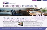2020 research matters files... · RESEARCH MATTERS:JUNE 2020: 3 On the customs of the times SRA chair, David Johnson, on adapting to change Welcome to SRA Research Matters. Oh, how