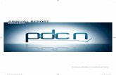 PDCN Annual Report 2009...survey were given as the main presentation at PDCN’s Annual General Meeting in 2008, and have gained considerable amount of interest. In addition PDCN was