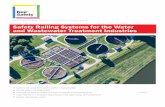Safety Railing Systems for the Water and Wastewater ...€¦ · available for a smooth handrail system. Aluminum expandable tee fitting provides more than 1000 pounds frictional resistance