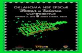 OKLAHOMA NSF EPSCoR Women in Science CONFERENCE · 45 the samuel roberts noble foundation, inc.: strawberry dna extraction 46 okla dept of transportation-waterways: mcclellan-kerr