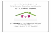 Arizona Association of Family and Conciliation Courts 2011 ... · The Arizona Chapter of the Association of Family and Conciliation Courts (AzAFCC) is an interdisciplinary organization