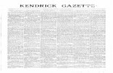 jkhf.infojkhf.info/Kendrick - 1957 - The Kendrick Gazette/1957 Jan. - June - Th… · THE KENDRICK GAZETTE THURSDAY, JANUARY 31, 1957 Cattlemen Tp Meet In Kendrick An election of