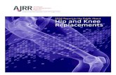Hip and Knee Replacements - AAOS...Hip and Knee Surgeons, The Hip Society, The Knee Society, hospitals, commercial health plans, and medical device manufacturers. The mission of the