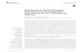 Synchrony in Psychotherapy: A Review and an Integrative ... · PDF file Psychotherapy is traditionally known as ‘the talking cure’, a term that originates from Bertha Pappenheim,