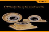 SKF ConCentra roller bearing unitsroller bearing units begins with the expan - sion and contraction of two mating surfaces: the bearing bore and the external surface of the stepped