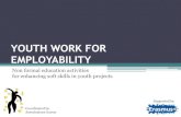 YOUTH WORK FOR EMPLOYABILITY - SALTO-YOUTH€¦ · during the training course Youth Work for Employability which gathered 22 people among youth workers, youth leaders, activists and