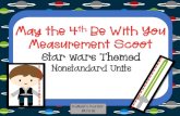 Measurement Scoot - d2y1pz2y630308.cloudfront.net · Measurement Scoot Star wars Themed Nonstandard Units Kallam’sKorner @2018 Directions: Print and laminate each of the 12 measurement