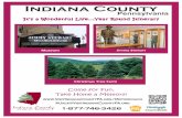 Indiana County · Tour Fleming’s Christmas Tree Farm Being in the Christmas Tree Capital of the World, the group will enjoy touring this local tree farm. Groups can ride to the