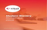 Sitel has developed this statement to comply with the UK ...€¦ · Sitel has developed this statement to comply with the UK Modern Slavery Act 2015 section 54, Part 6. Offences
