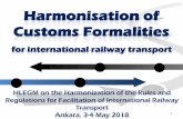 Harmonisation of Customs Formalities · SAFE FoS, Pillar 1, Standard 1 –Integrated Supply Chain management. Risk assessment In the integrated Customs control chain, Customs control