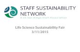 Life Science Sustainability Fair 3/11/2015 · Life Science Sustainability Fair . 3/11/2015 . Life Science Sustainability Fair • Hosted by Integrated Procure-to-Pay Solutions (IPPS),